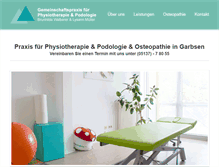 Tablet Screenshot of physiotherapie-walberer-mueller.de